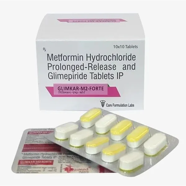 Glimepiride and Metformin Hydrochloride SR Tablets — Buy Online