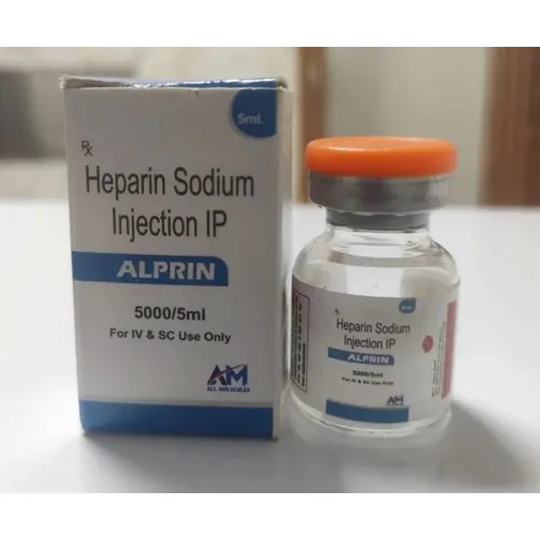 HEPARIN INJECTION 5000 IU IN PCD FRANCHISE 5000 IU — Buy Online from NexCure Health