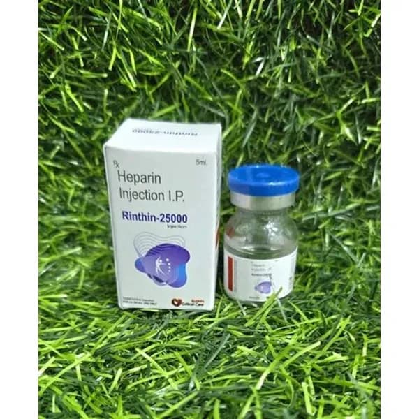 Heparin Sodium Injection 25000 Iu5ml 25000 Iu — Buy Online from NexCure Health