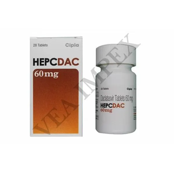 Hepcdac 60MG (Daclatasvir Tab) 60MG — Buy Online