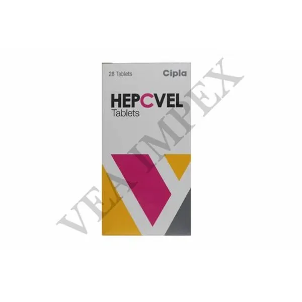 Hepcvel Tablets ( Sofusbuvir 400 mg Velapatasvir 100 mg Tablets ) 400 mg — Buy Online