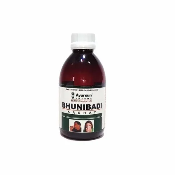 Herbal Kadha / Ayurvedic Kashay For Kapha Jwara - Ayursun Bhunimbadi Kashay — Buy Online from NexCure Health