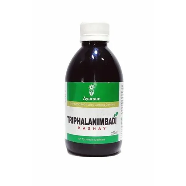 Herbal Kadha /Ayurvedic Kashay for Kushtha - Ayursun Triphalanimbadi Kashay — Buy Online from NexCure Health