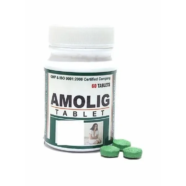 Herbal Tablet For Oligomenorrhea - Ayursun Amolig Tablet — Buy Online from NexCure Health