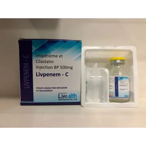 Imipenem & Cilastatin Injection BP 500mg 500mg — Buy Online from NexCure Health