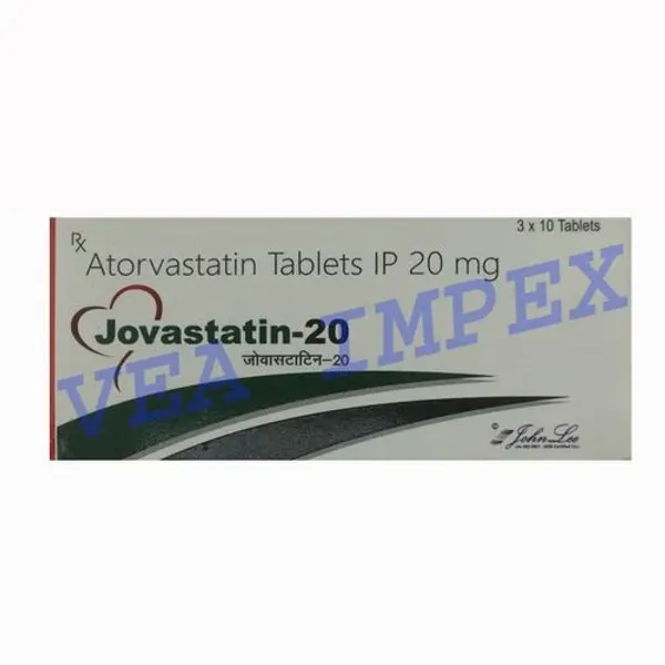 Jovastin 20mg Atorvastin Tablets 20mg — Buy Online from NexCure Health