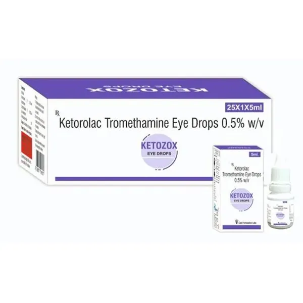 Ketorolac Tromethamine 0.5 Eye Drop — Buy Online from NexCure Health