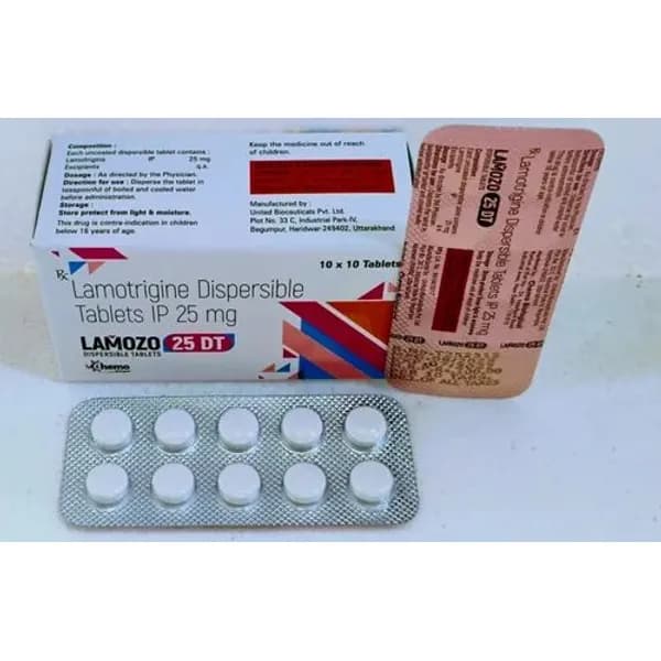 Lamotrigine 25mg 25mg — Buy Online