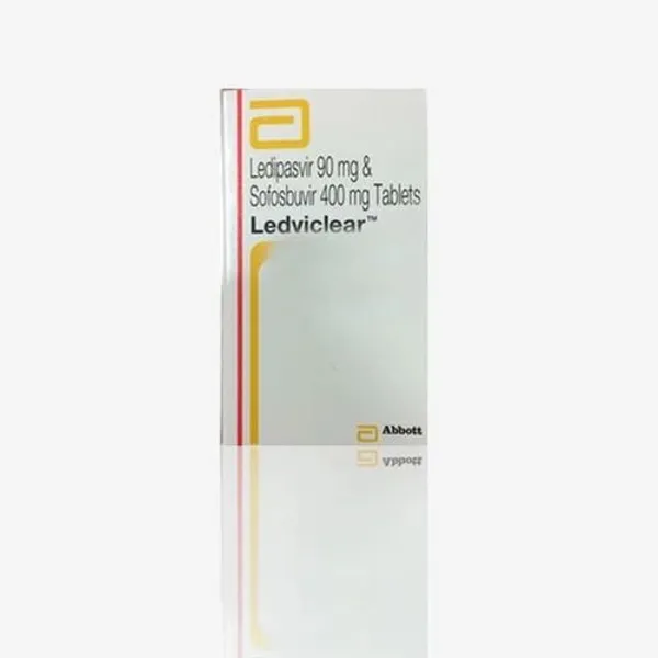 Ledviclear (Ledipasvir 90mg & Sofosbuvir 400mg Tablets) 90mg — Buy Online from NexCure Health