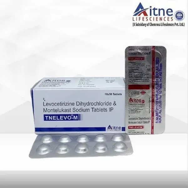 Levocetirizine Dihydrochloride & Montelukast Sodium Tablets IP — Buy Online from NexCure Health