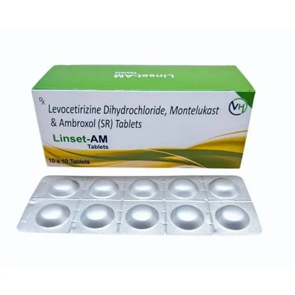 Levocetirizine Montelukast & Ambroxol Tablet — Buy Online from NexCure Health