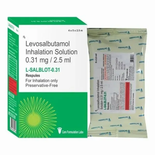 Levosalbutamol Sulphate Inhalation — Buy Online from NexCure Health