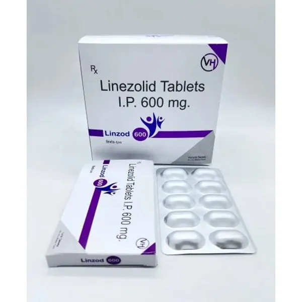 Linezolid 600mg Tablets LINZOD 600 TAB 600mg — Buy Online from NexCure Health