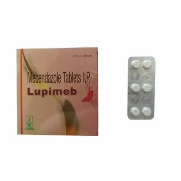 Lupimeb Mebendazole Tablets IP — Buy Online from NexCure Health
