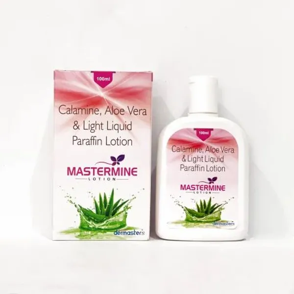 Mastermine Calamine Aloe Vera Light Liquid Paraffin Lotion — Buy Online from NexCure Health
