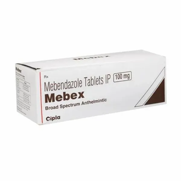 Mebex - Cipla Mebendazole — Buy Online from NexCure Health