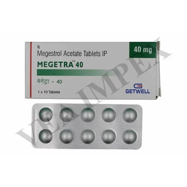 Megetra 40 Mg (Megestrol Acetate Tab) 40 Mg — Buy Online from NexCure Health