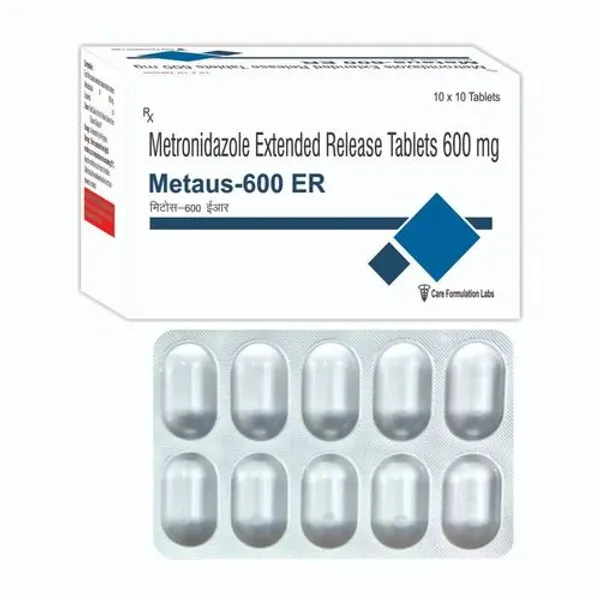 Metronidazole Tablet 600 ER — Buy Online from NexCure Health