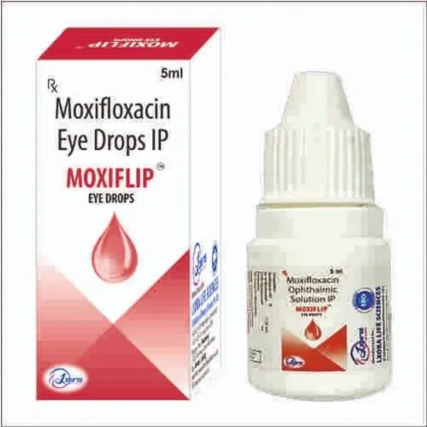 MOXIFLIP-EYE DROP MOXIFLOXACIN 0.5% 0.5% — Buy Online from NexCure Health