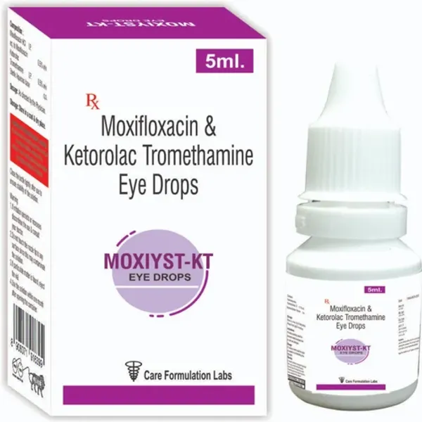 Moxifloxacin And Ketorolac Tromethamine Eye Drop — Buy Online from NexCure Health