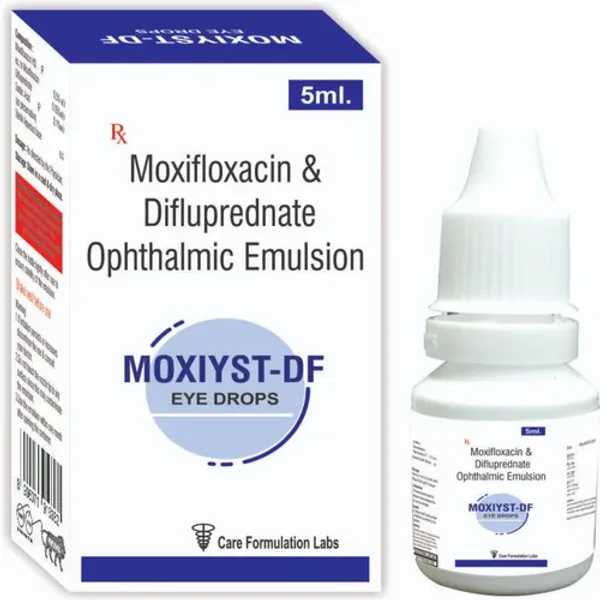Moxifloxacin & Difluprednate Eye Drop — Buy Online from NexCure Health