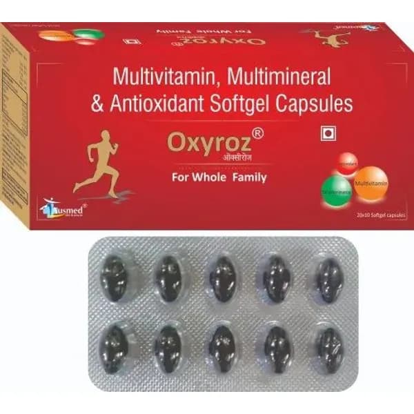 Multivitamin Multimineral Antioxidant Softgel Capsule — Buy Online from NexCure Health