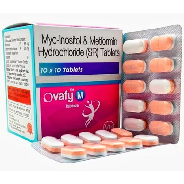 Myo-Inositol 600mg&Metformin Hydrochloride 500 mg 600mg — Buy Online from NexCure Health