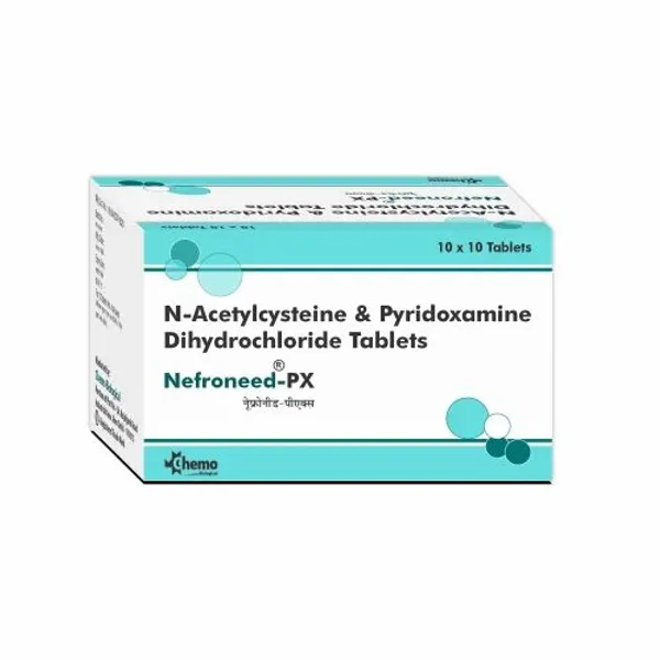 N Acetylcysteine And Pyridoxamine Dihydrochloride Tablets — Buy Online from NexCure Health