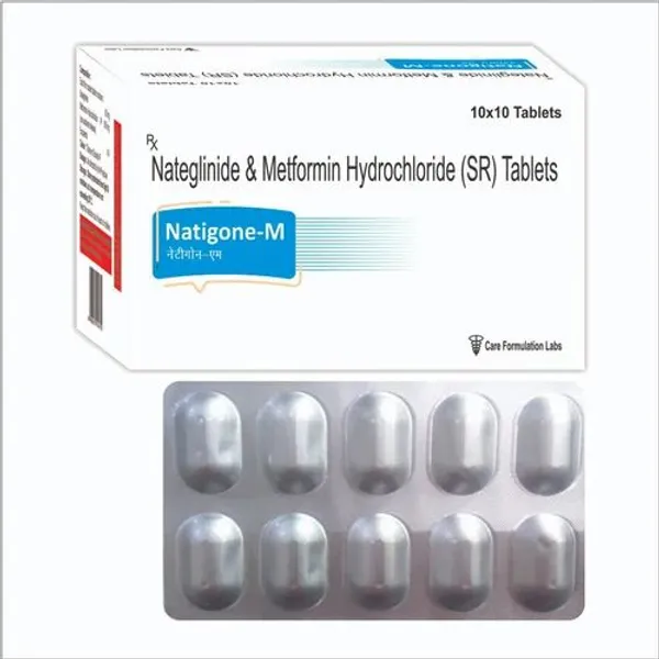Nateglinide and metformin Tablet — Buy Online from NexCure Health