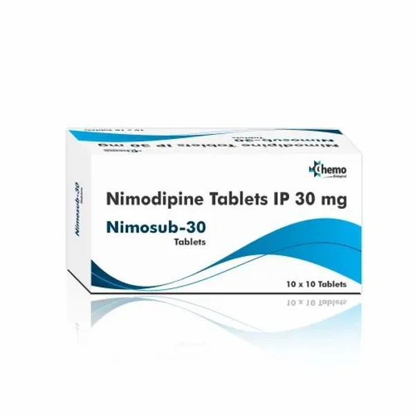Nimodipine Tablets IP 30Mg 30Mg — Buy Online from NexCure Health