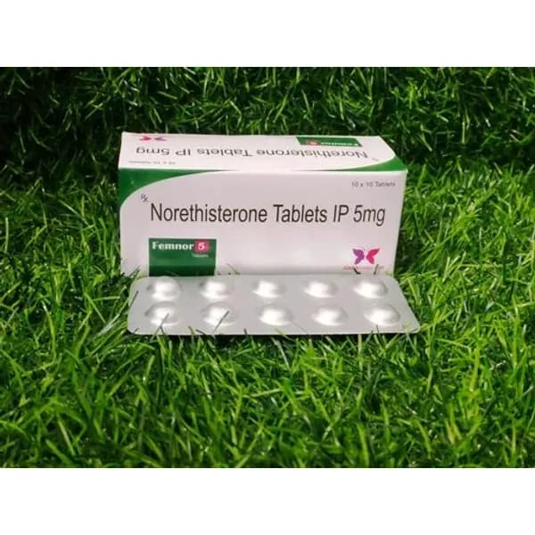 Norethisterone Tablets I.p. 5 Mg Femnor 5 Mg — Buy Online from NexCure Health