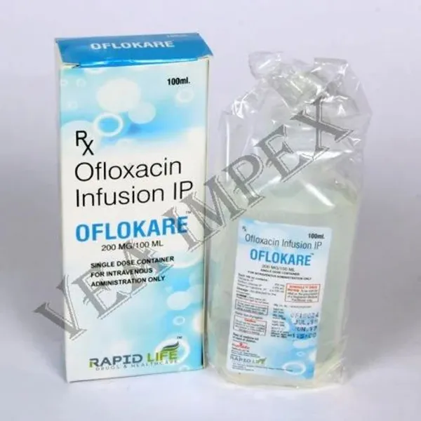 Oflokare (Ofloxacin Intravenous Infusion 2mg/100 ml) 2mg — Buy Online from NexCure Health
