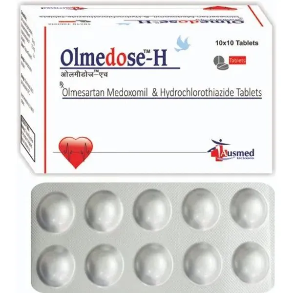 Olmedose-H Olmesartan Medoxomil 20mg Hydrochlorothiazide IP 12.5mg. 20mg — Buy Online from NexCure Health