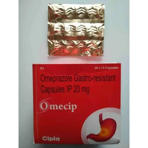 Omecip 20mg (Omeprazole) 20mg — Buy Online from NexCure Health