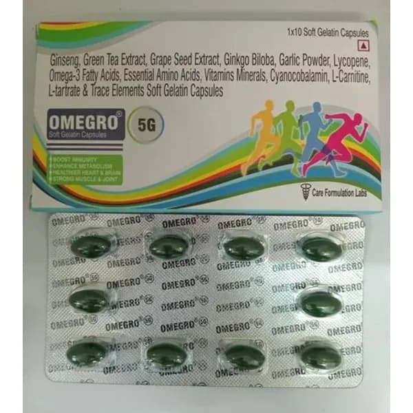 Omegro 5 G 5 G — Buy Online from NexCure Health