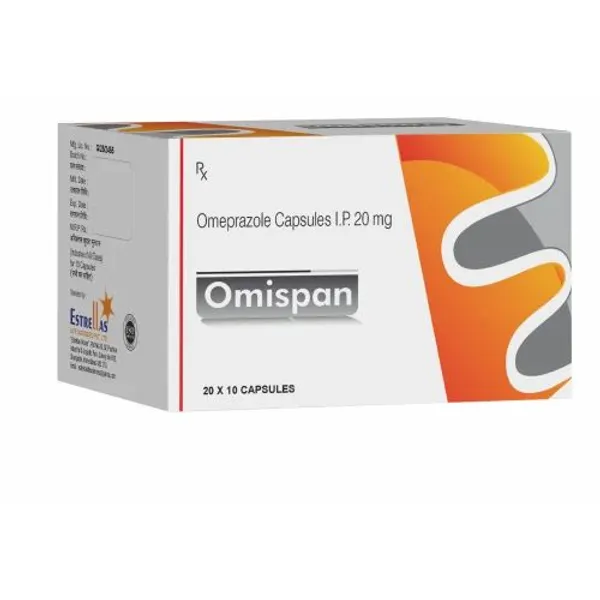 Omeprazole 20mg Capsules 20mg — Buy Online from NexCure Health