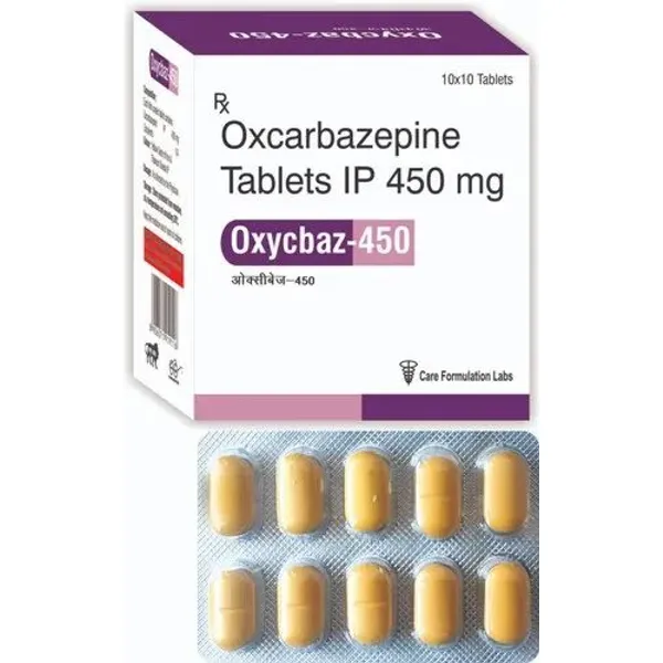 Oxcarbazepine Tablets IP 450 Mg 450 Mg — Buy Online from NexCure Health