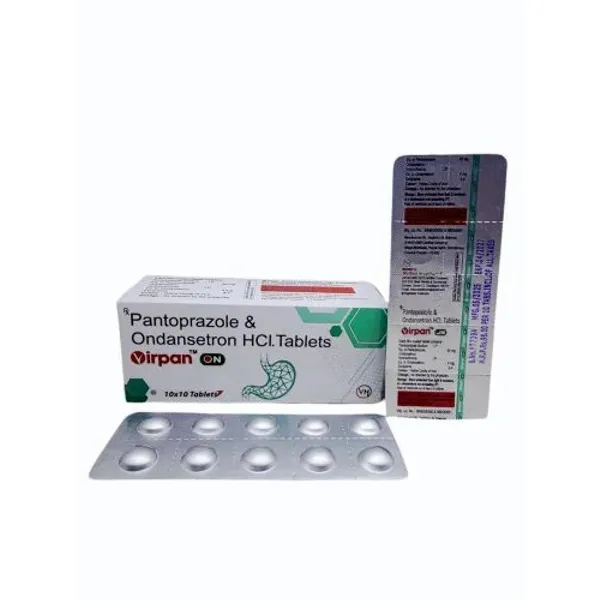Pantoprazole 40mg & Ondansetron 4mg 40mg — Buy Online from NexCure Health
