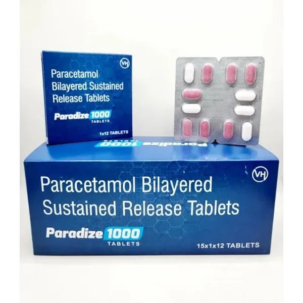 Paracetamol Tablet 1000 Mg 1000 Mg — Buy Online from NexCure Health