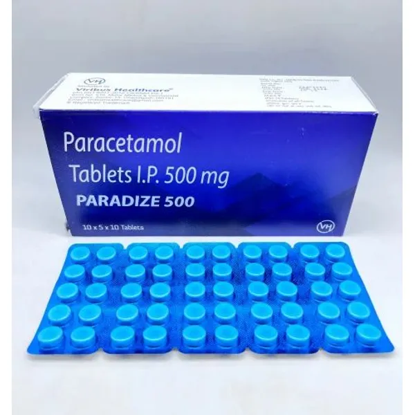 Paracetamol Tablet 500 Mg 500 Mg — Buy Online from NexCure Health