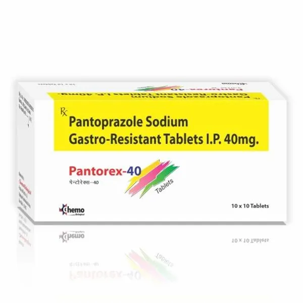 PCD For Pantoprazole Sodium Gastro Resistant Tablets IP 40mg 40mg — Buy Online from NexCure Health