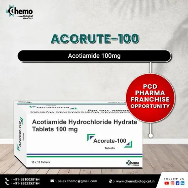 PCD Franchise for Acotiamide HCL Hydrate 100mg Tablets 100mg — Buy Online from NexCure Health