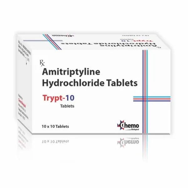 PCD Franchise for Amitriptyline HCL 10mg Tablets 10mg — Buy Online from NexCure Health