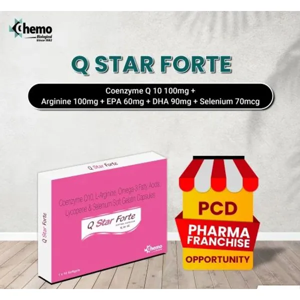 PCD Franchise for CoenzymeQ10 L Argine Omega3 fatty Acid Capsules — Buy Online from NexCure Health