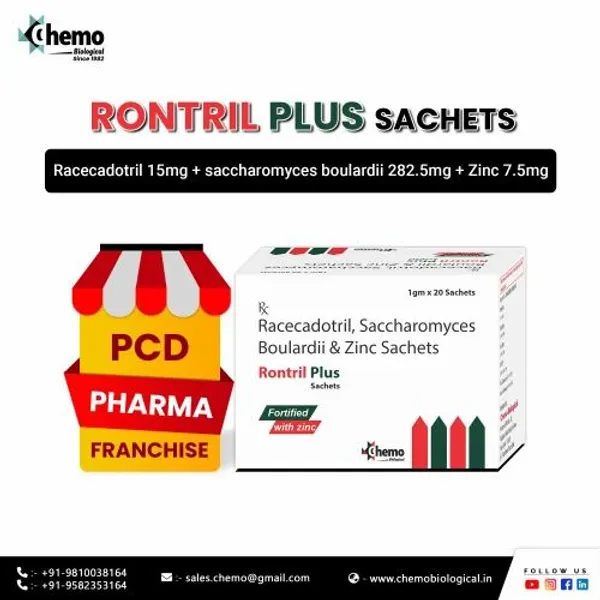 PCD Franchise for Racecadotril Saccharomyces Boulardii And Zinc Sachets — Buy Online from NexCure Health