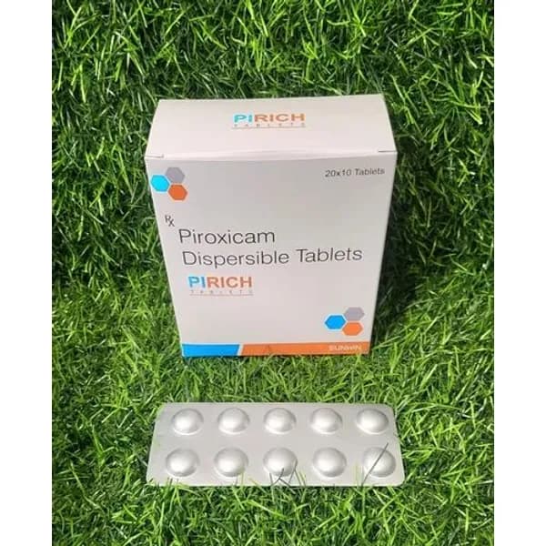 Piroxicam Dispersible Tablet — Buy Online from NexCure Health