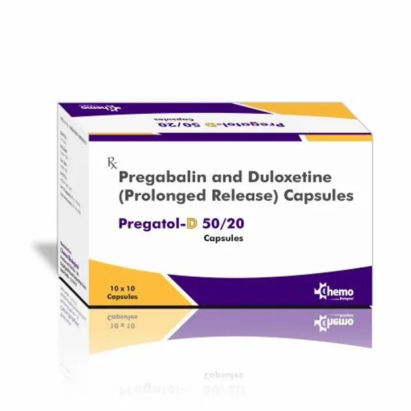 Pregabalin And Duloxetine Prolonged Release Capsules — Buy Online from NexCure Health