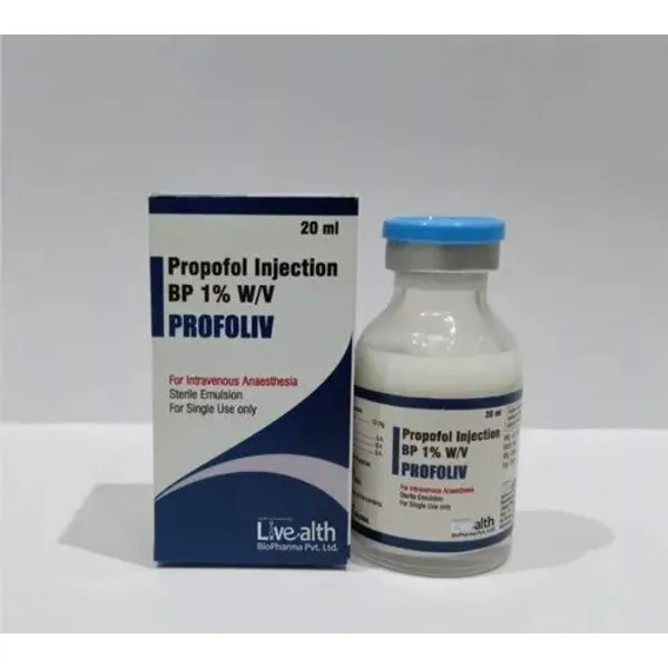 Propofol Injection Bp 1 W V 20 Ml 20 Ml — Buy Online from NexCure Health