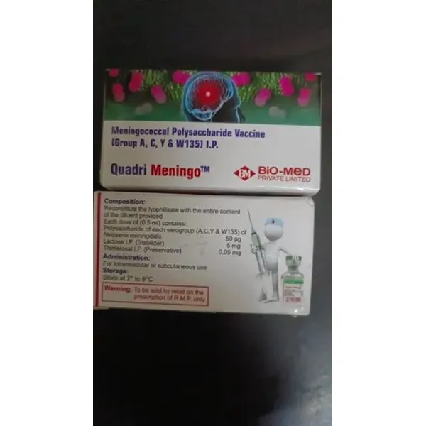 Quadri Meningo Vaccine — Buy Online from NexCure Health