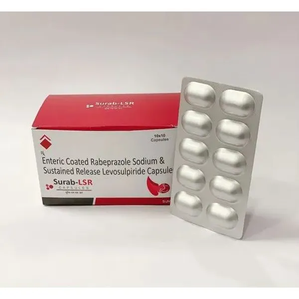 Rabeprazole And Levosulpiride Sr Capsules — Buy Online from NexCure Health